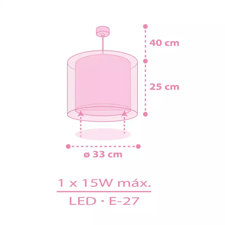 Hello Kitty and Friends παιδικό φωτιστικό οροφής