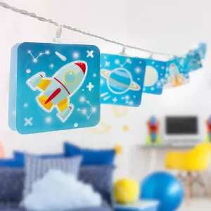 Rocket γιρλάντα παιδικό φωτιστικό