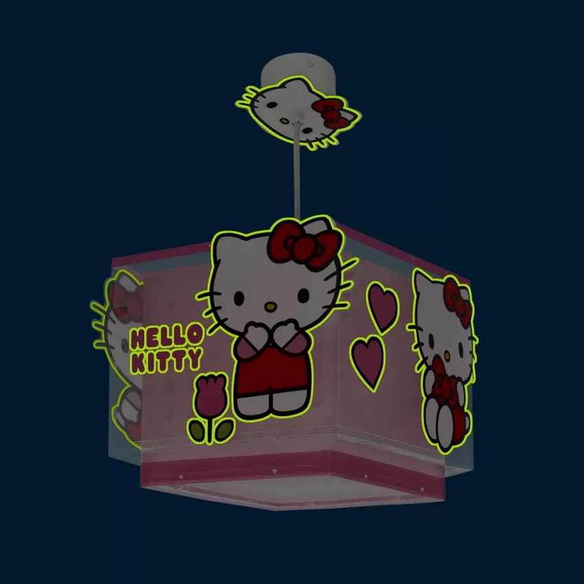 Hello Kitty κρεμαστό παιδικό φωτιστικό οροφής