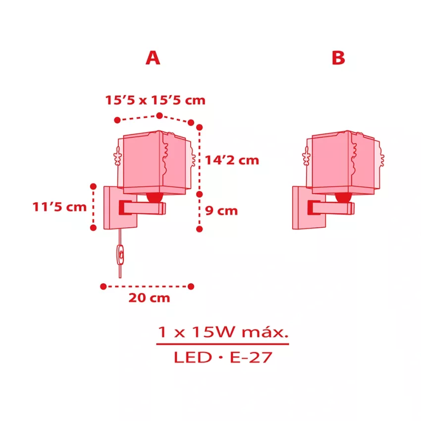 Hello Kitty απλίκα τοίχου