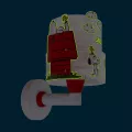 Snoopy απλίκα τοίχου