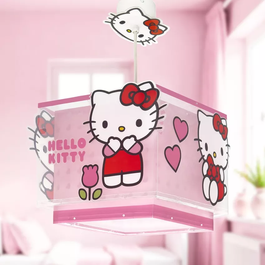 Hello Kitty κρεμαστό παιδικό φωτιστικό οροφής