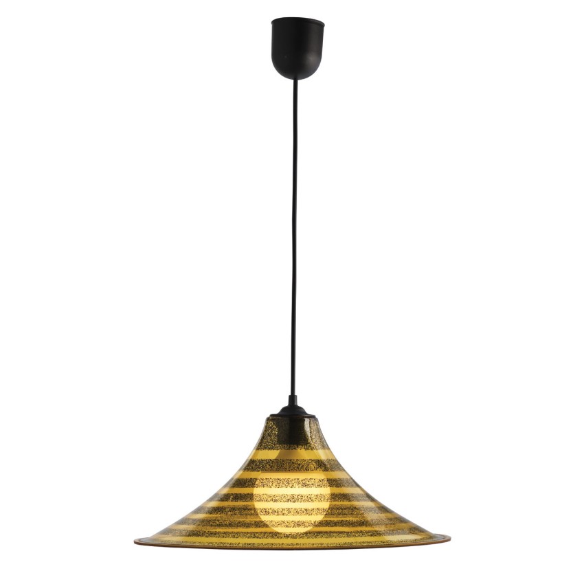 Φωτιστικό Μονόφωτο Νεανικό από Plexiglass σε Πορτοκαλί Ε27 Φ38