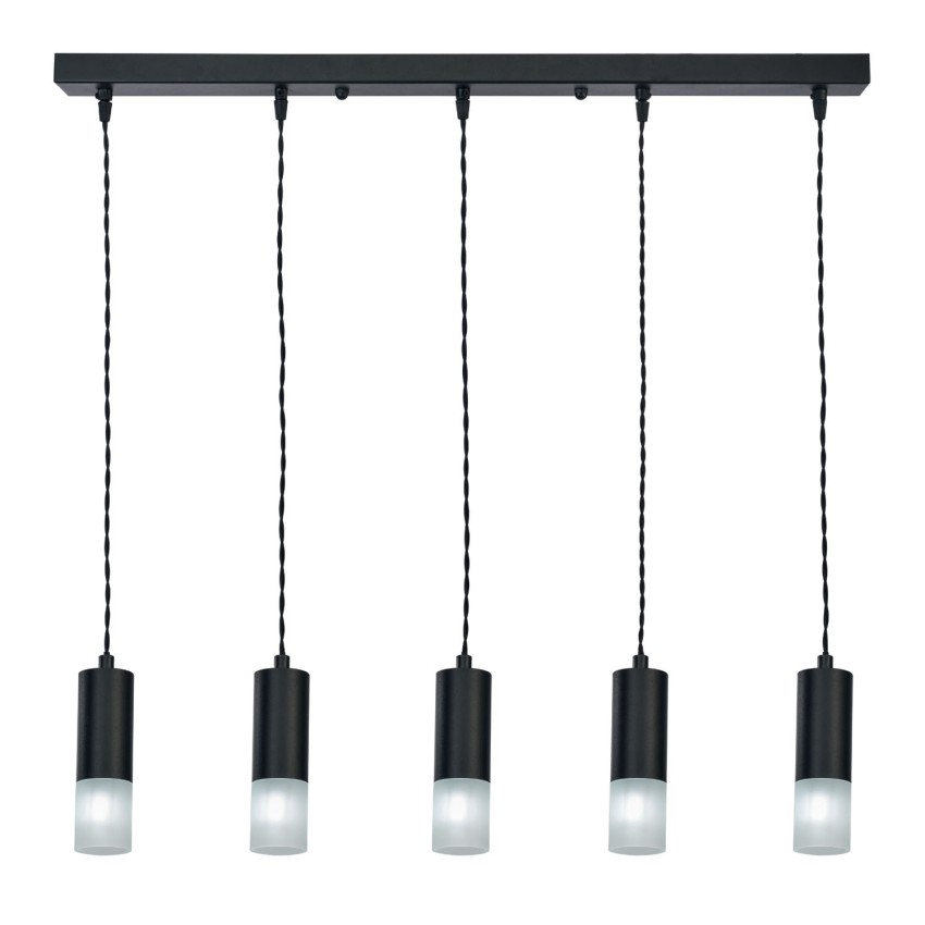 Φωτιστικό πολύφωτο 5φ αλουμίνιο/plexi G9