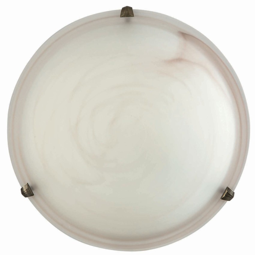 Φωτιστικό Πλαφονιέρα Γυαλί μελί Ε27 Φ30