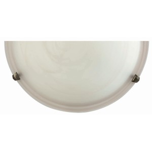 Φωτιστικό Αlabaster Απλίκα από Γυαλί σε καφέ 1xE27 Φ30