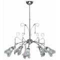 Φωτιστικό Πολύφωτο 5φ Μέταλλο χρώμιο/Γυαλί Ε14