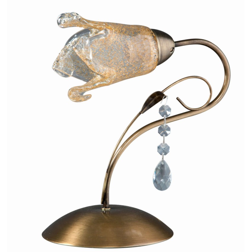 Φωτιστικό Πορτατίφ μέταλλο μπρονζέ Ε14