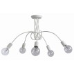 Φωτιστικό Πολύφωτο 5φ Μέταλλο λευκό Ε27
