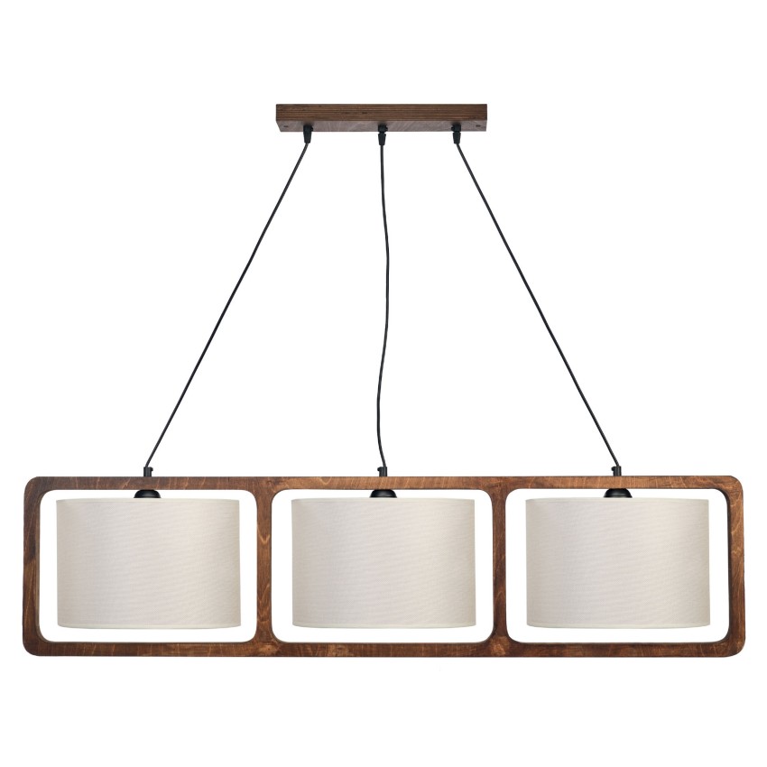 BETULA Pendant Φωτιστικό Πολύφωτο από Ξύλο Σημύδα & Αμπαζούρ Καπέλα μπεζ BETULA Pendant Φωτιστικό Πολύφωτο από Ξύλο Σημύδα & Αμπαζούρ Καπέλα μπεζ