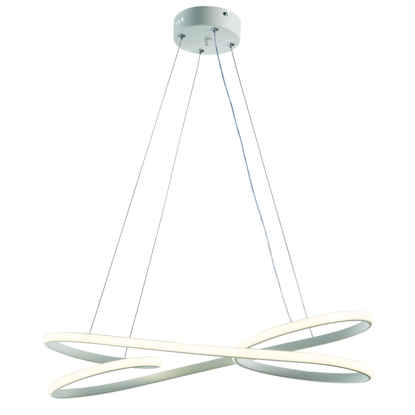 Μοντέρνο κρεμαστό φωτιστικό LED λευκό 42W 4000K