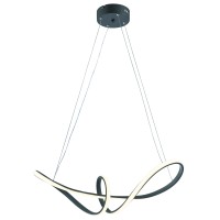 Φωτιστικό Πολύφωτο led γραφίτης 4000Κ 42w