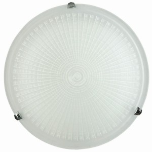 Φωτιστικό Πλαφονιέρα Γυαλί λευκό Ε27 Φ30