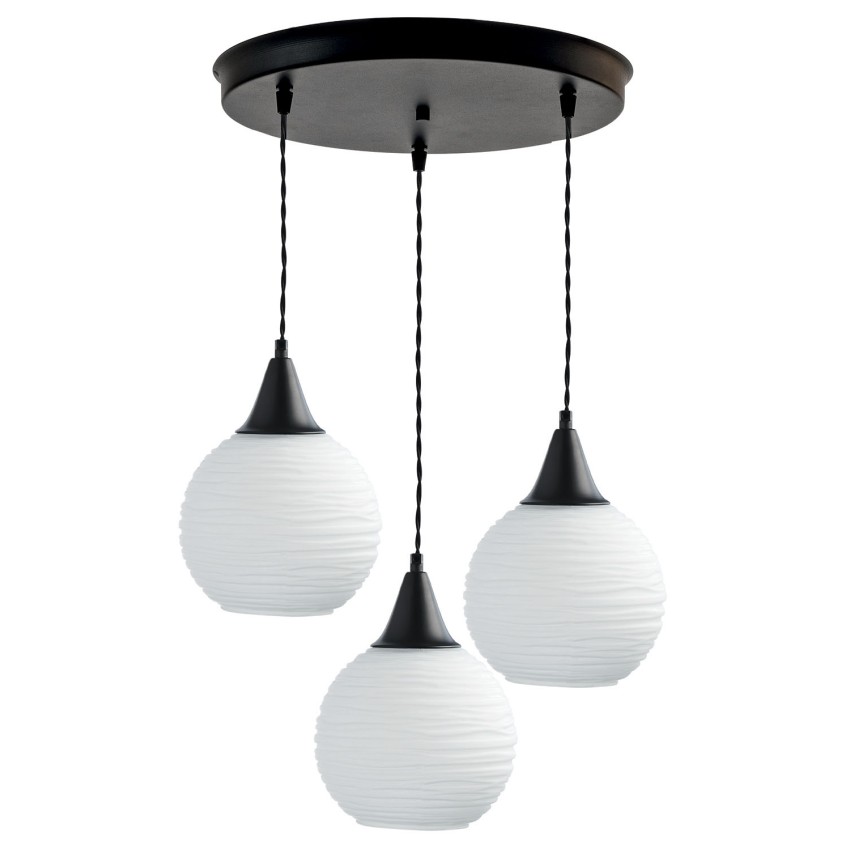 Φωτιστικό Πολύφωτο 3φ Μέταλλο/Γυαλί Ε27 Φωτιστικό Πολύφωτο 3φ Μέταλλο/Γυαλί Ε27