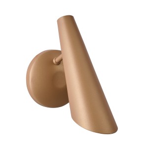 Απλίκα E14 χρυσή ματ