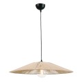 Κρεμαστό Φωτιστικό Μονόφωτο με Σχοινί και Μεταλλικό Σκελετό - Φ70