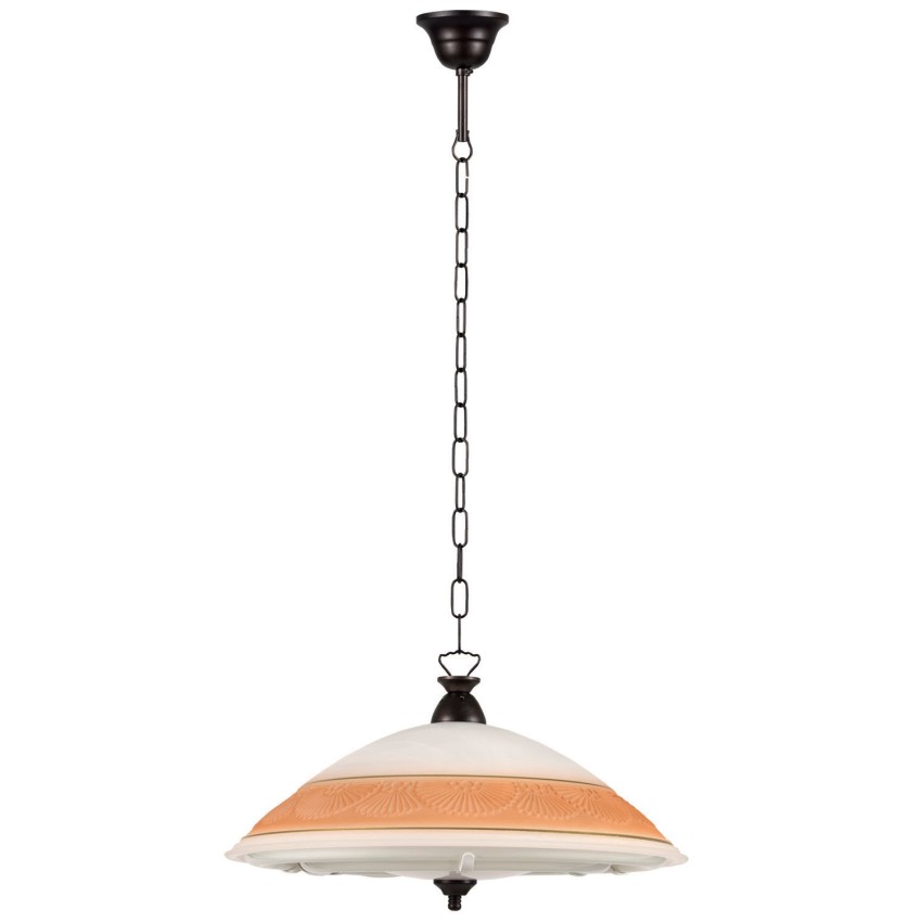 Φωτιστικό φθορίου γυαλί καφέ 72w Φ45