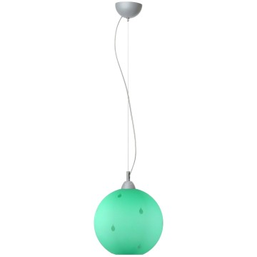 Φωτιστικό μονόφωτο γυαλί βεραμάν Ε27 Φ30