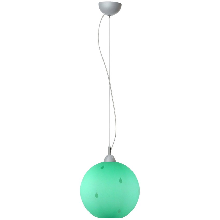 Φωτιστικό μονόφωτο γυαλί βεραμάν Ε27 Φ30