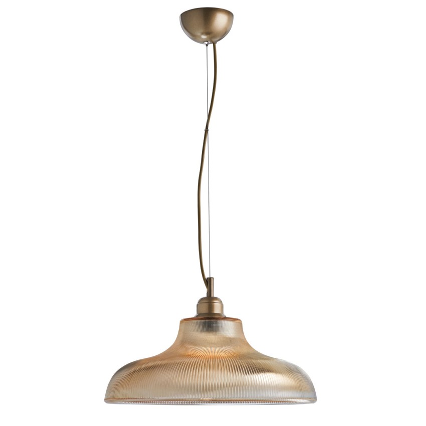 Φωτιστικό μονόφωτο γυαλί μελί E27 Φ40 Φωτιστικό μονόφωτο γυαλί μελί E27 Φ40