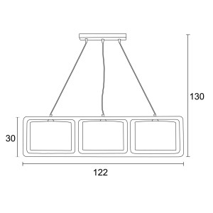 BETULA Pendant Φωτιστικό Πολύφωτο από Ξύλο Σημύδα & Αμπαζούρ Καπέλα μπεζ 