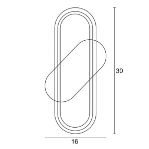 Απλίκα Led 6w 4000k