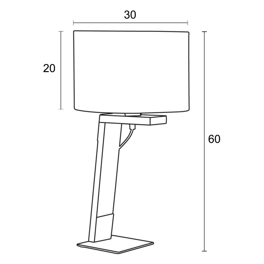 BETULA Επιτραπέζιο Φωτιστικό από ξύλο & μπεζ Αμπαζούρ καπέλο σκίασης BETULA Επιτραπέζιο Φωτιστικό από ξύλο & μπεζ Αμπαζούρ καπέλο σκίασης