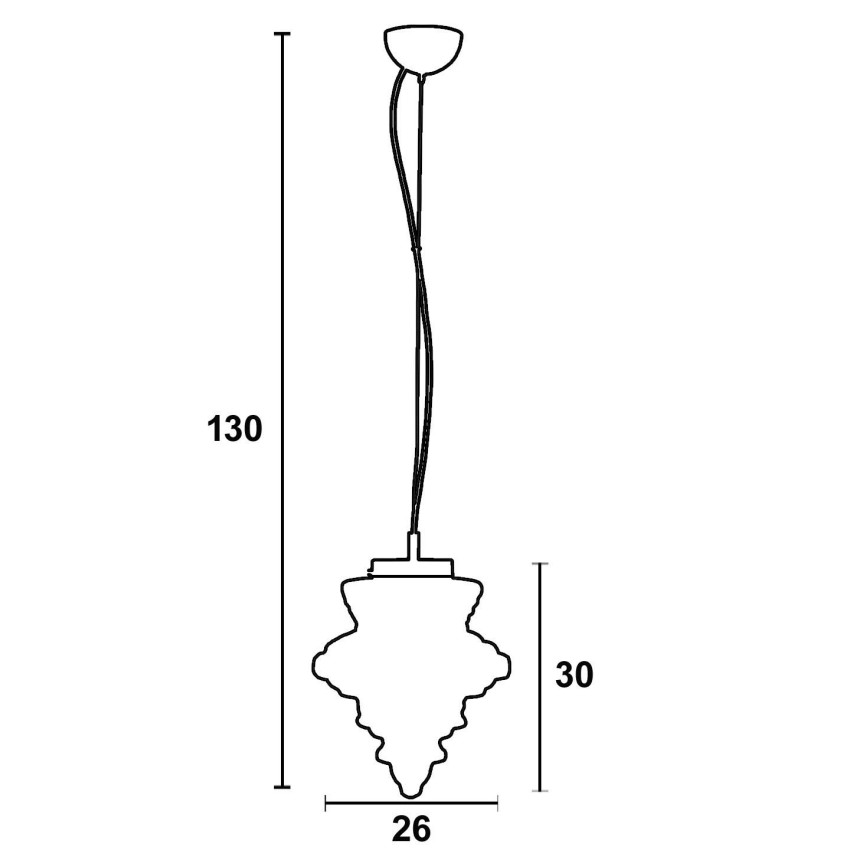 Φωτιστικό μονόφωτο γυαλί opal ματ Ε27 Φ26