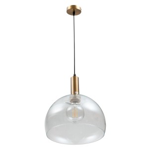 PDT 1458 TR 1/Φ ΓΥΑΛΙΝΟ ΗΜΙΣΦΑΙΡΙΟ ΔΙΑΦΑΝΟ 1ΧΕ27