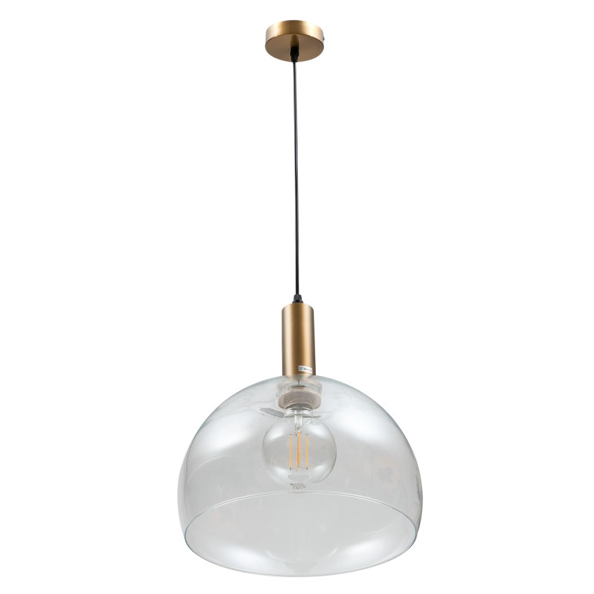 PDT 1458 TR 1/Φ ΓΥΑΛΙΝΟ ΗΜΙΣΦΑΙΡΙΟ ΔΙΑΦΑΝΟ 1ΧΕ27