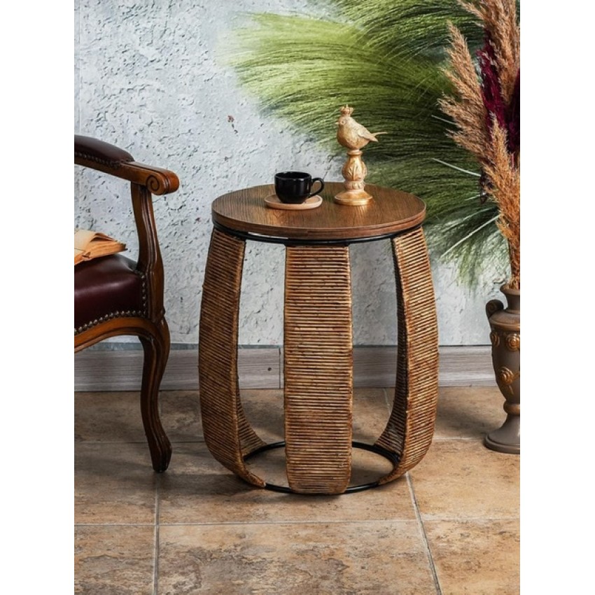 TEC - 01 ΤΡΑΠΕΖΙ ΒΟΗΘΗΤΙΚΟ ΜΠΟΜΠΕ ΜΕΤΑΛΛΟ+ΞΥΛΟ+ ΥΔΡΟΦΟΒΟ ΧΑΡΤΙ Τ.ΜΠΑΜΠΟΥ