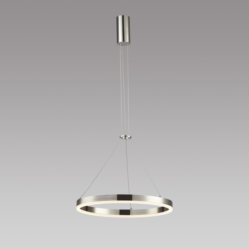 Glint® LED Κρεμαστό Νίκελ Ματ Φωτιστικό Στεφάνι Ø40 – 25W, 4000K