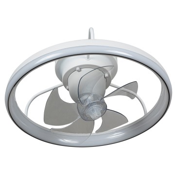 Ανεμιστήρας Οροφής LED 96W 3 Χρώματα 7200lm CFC 9501 WH Ø50cm