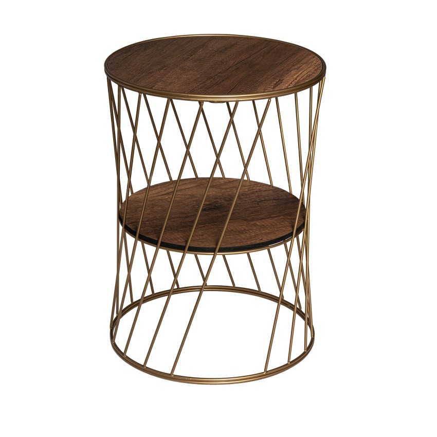 TBH-05 AB ΤΡΑΠΕΖΑΚΙ ΟΞΥΝΤΕ ΠΛΕΧΤΟ ΠΛΕΓΜΑ ΜΕ ΞΥΛΟ