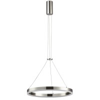 Glint® LED Κρεμαστό Νίκελ Ματ Φωτιστικό Στεφάνι Ø40 – 25W, 4000K