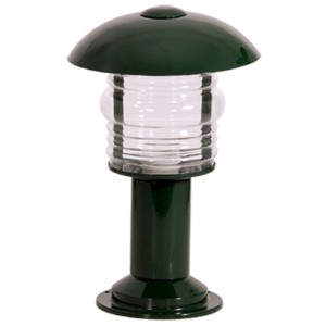 FLA 928 GN Κολωνάκι Κοντό Μανιτάρι Αλουμινίου Μαύρο 1xE27 40W