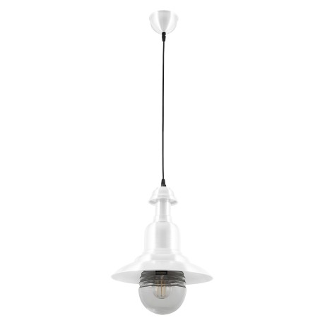Glint®194 WH ΚΡΕΜ 1/Φ ΑΛΟΥΜΙΝΙΟΥ ΑΣΠΡΟ ΠΥΡΟΦΑΝΙ Φ32 1ΧΕ27