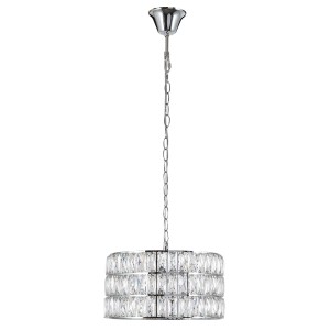 Glint® 3159-CR 1/Φ ΚΥΛΙΝΔΡΟΣ ΧΡΩΜΙΟ ΜΕ ΚΡΥΣΤΑΛΛΑ 1ΧΕ27