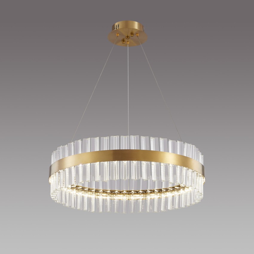 Glint® 707-60 LED ΣΤΡΟΓΓΥΛΟ Φ60 ΜΕ ΚΡΥΣΤΑΛΛΑ