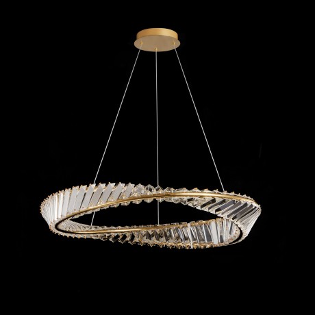 Glint® 701-1 LED ΧΡΥΣΟΣ ΚΥΜΑΤΙΣΤΟΣ ΚΥΚΛΟΣ 40EK ΜΕ ΚΡΥΣΤΑΛΑ