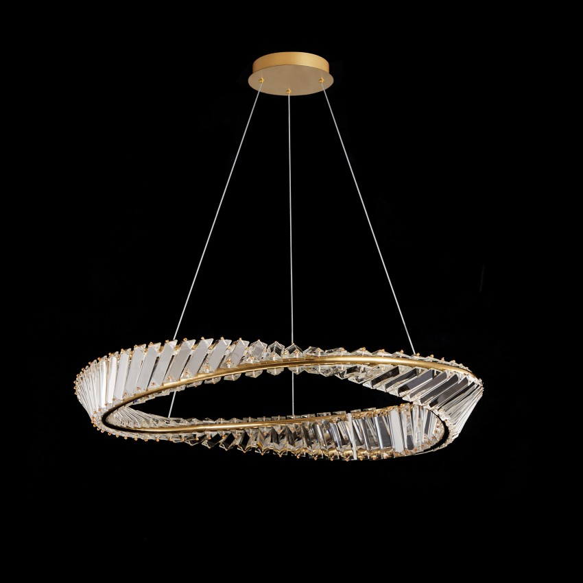 Glint® 701-1 LED ΧΡΥΣΟΣ ΚΥΜΑΤΙΣΤΟΣ ΚΥΚΛΟΣ 40EK ΜΕ ΚΡΥΣΤΑΛΑ