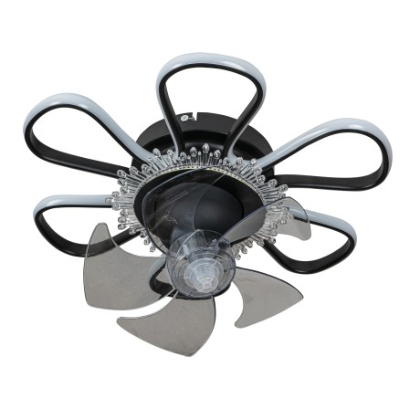 Ανεμιστήρας Οροφής Μαργαρίτα LED 65W 3 Χρώματα CFC 9506 ΒΚ Ø50cm