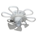 Φωτιστικό Ανεμιστήρας Οροφής LED σε σχήμα Μαργαρίτα & Control 50x20H