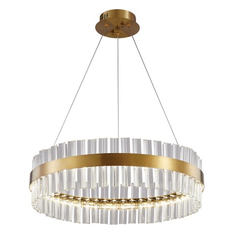 Glint® 707-60 LED ΣΤΡΟΓΓΥΛΟ Φ60 ΜΕ ΚΡΥΣΤΑΛΛΑ