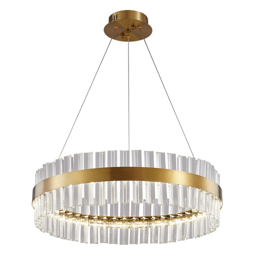 Glint® 707-60 LED ΣΤΡΟΓΓΥΛΟ Φ60 ΜΕ ΚΡΥΣΤΑΛΛΑ