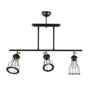 PDT 1244-3 ΒΚ ΡΑΓΑ 3/Φ Τ.ΣΠΟΤ ΜΕ ΜΕΤΑΛΛΙΚΟ ΠΛΕΓΜΑ  Ε 27