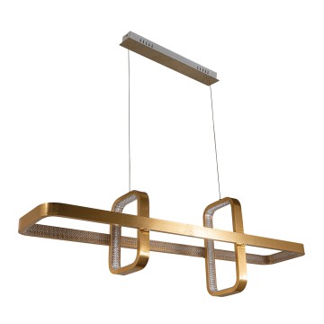 Glint® Παραλληλόγραμμο Κρεμαστό Φωτιστικό με Εσωτερικές Λεπτομέρειες