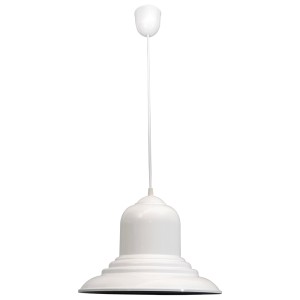 Glint®203 WH ΚΑΜΠΑΝΑ ΛΕΥΚΗ Φ:36ΕΚ  1ΧΕ27