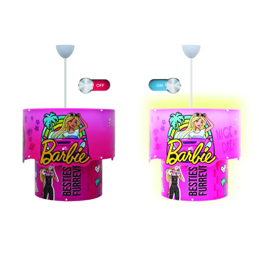 PDT 4352 B ΚΡΕΜ. 1/Φ 3D ΔΙΠΛΟ ΠΑΙΔΙΚΟ BARBIE 1ΧΕ27