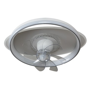 Ανεμιστήρας Οροφής LED 140W 3 Χρώματα CFC 9502 WH Ø50cm
